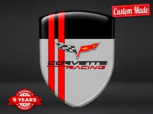 Corvette Logosticker Business Edition Stern Minimalistisch